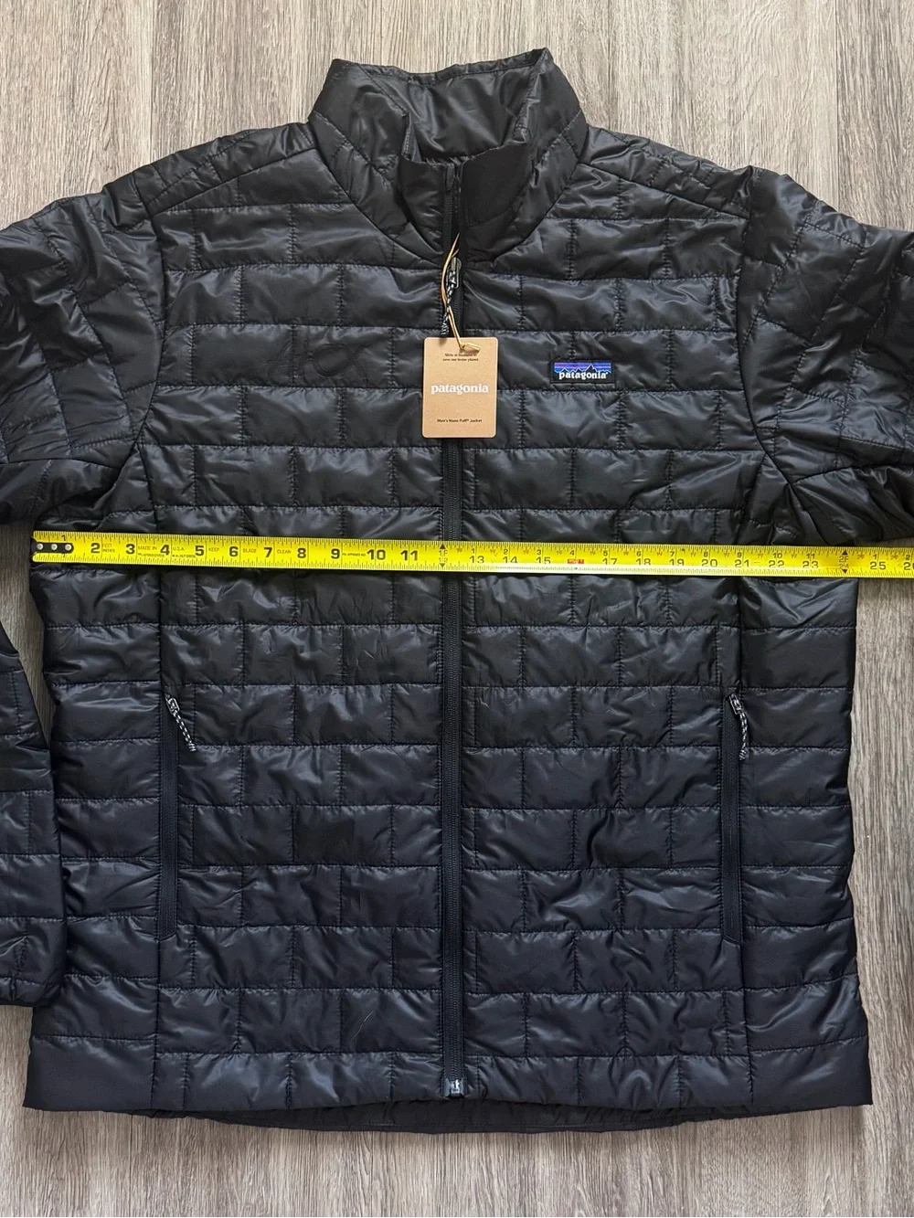 NWT 2026 Patagonia Nano Puff Jacket Men’s XL Black Puffer Coat $100 Off MSRP